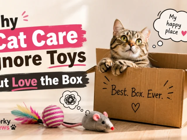Why Cats Ignore Toys But Love the Box | Dorky Mews